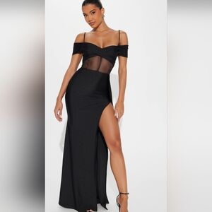 Destini Corset Waist Gown